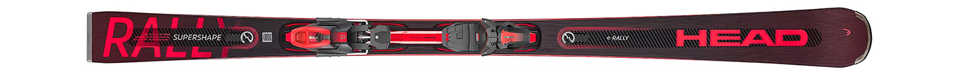Горные лыжи с креплениями Head Supershape e-Rally SW SF-PR + PRD 12 GW 23/24