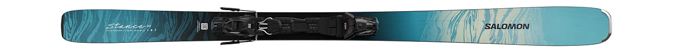 Горные лыжи с креплениями Salomon Stance W 80 + M10 GW L80 25/26