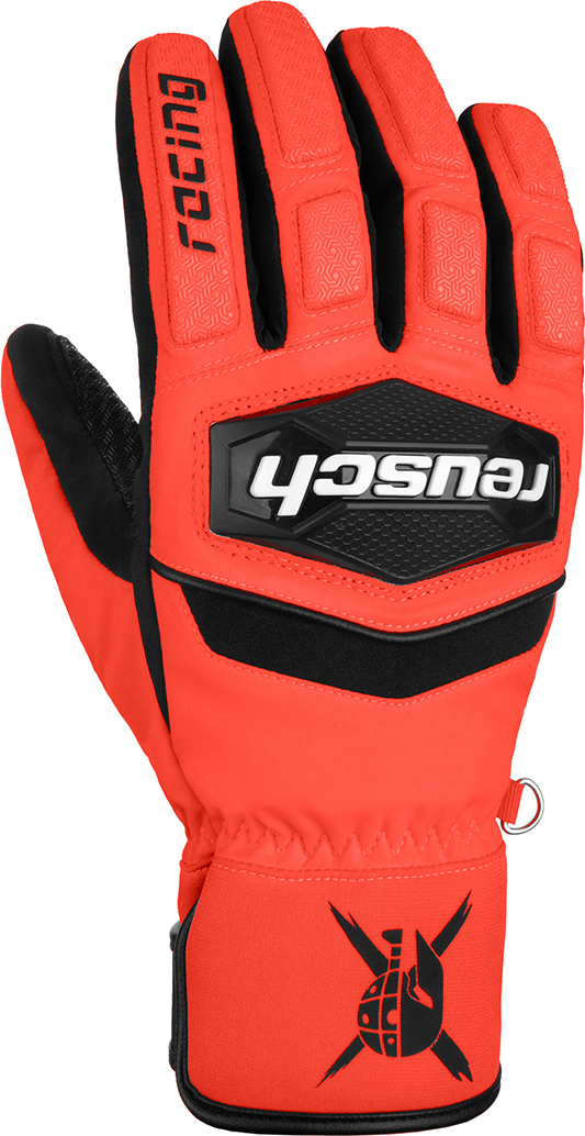 Горнолыжные куртки Reusch Worldcup Warrior Junior Black/Fluo Red (Black/Fluo Red)