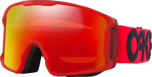 Горнолыжные очки Oakley Line Miner Matte B1B Redline Prizm Torch Iridium 24/25 (Redline Prizm Torch Iridium)