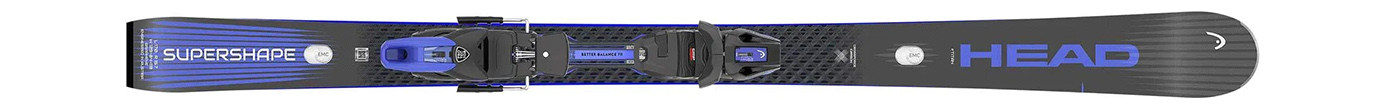 Горные лыжи с креплениями Head Supershape e-Titan SW BB-PR + Protector PR 13 GW 26/27