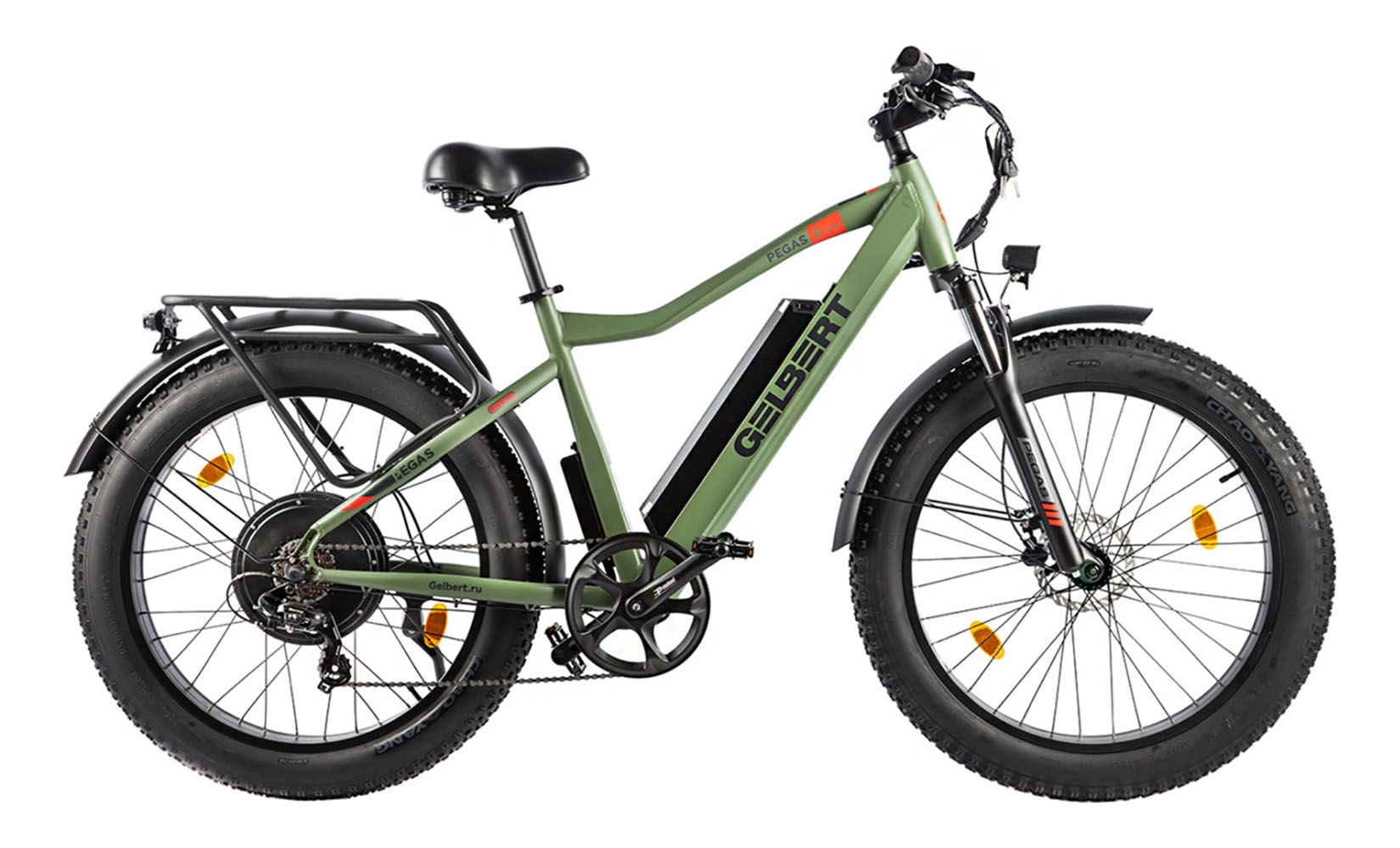 Электровелосипед Gelbert (Eltreco) Pegas 2 ULTRA (Хаки)