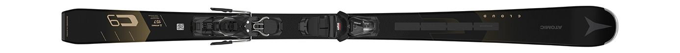 Горные лыжи с креплениями Atomic Cloud C9 RVSK Light LT + M 10 GW 24/25