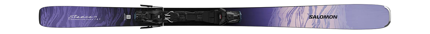 Горные лыжи с креплениями Salomon Stance W 84 + M10 GW L90 25/26