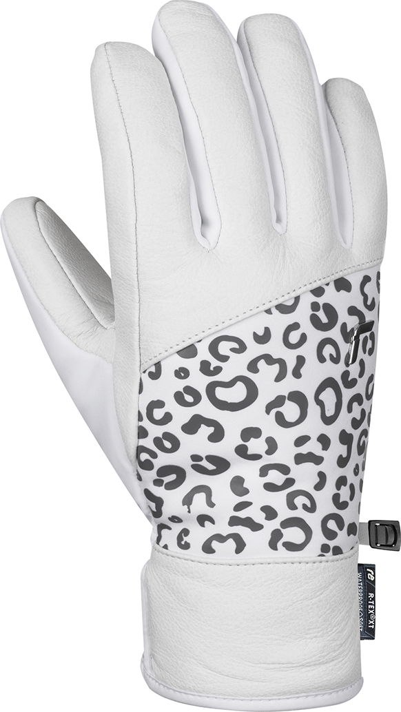 Перчатки Reusch Beatrix  (White/Grey Leopard)