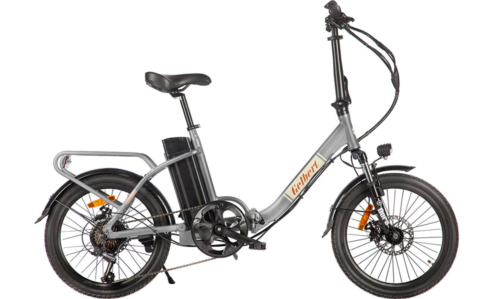 Электровелосипед Gelbert (Eltreco) Dors 2 PRO (Серый)