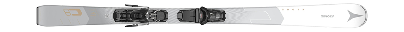 Горные лыжи с креплениями Atomic Cloud C8 LT + M 10 GW 24/25