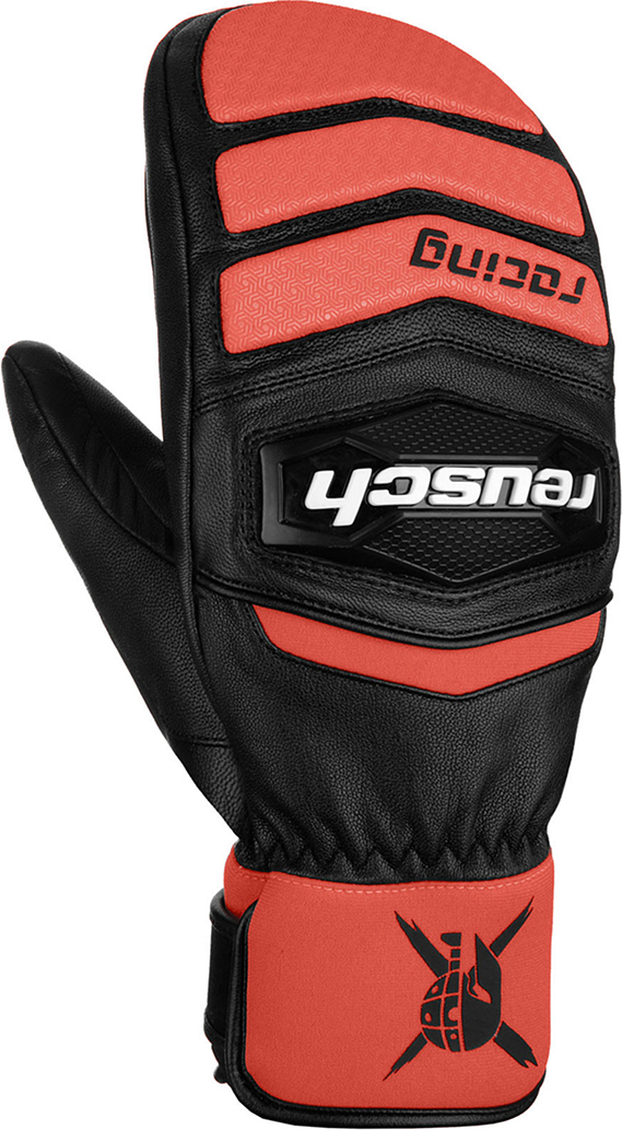 Горнолыжные куртки Reusch Worldcup Warrior GS Junior Black/Fluo Red (Black/Fluo Red)