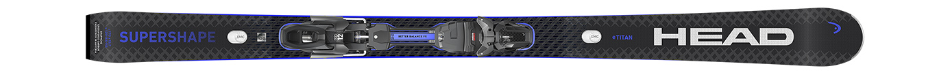 Горные лыжи с креплениями Head Supershape e-Titan SW BB-PR + PRD 12 GW 25/26