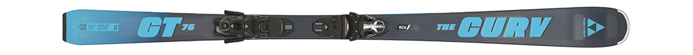 Горные лыжи с креплениями Fischer The Curv GT 76 TPR + RSW 10 PR 25/26
