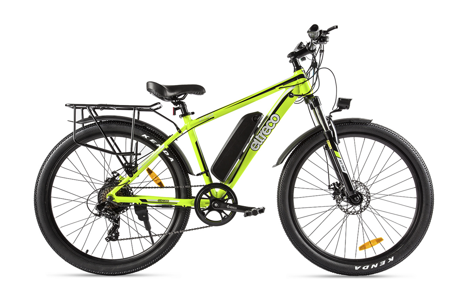 Электровелосипед Eltreco XT 750 (Желтый)