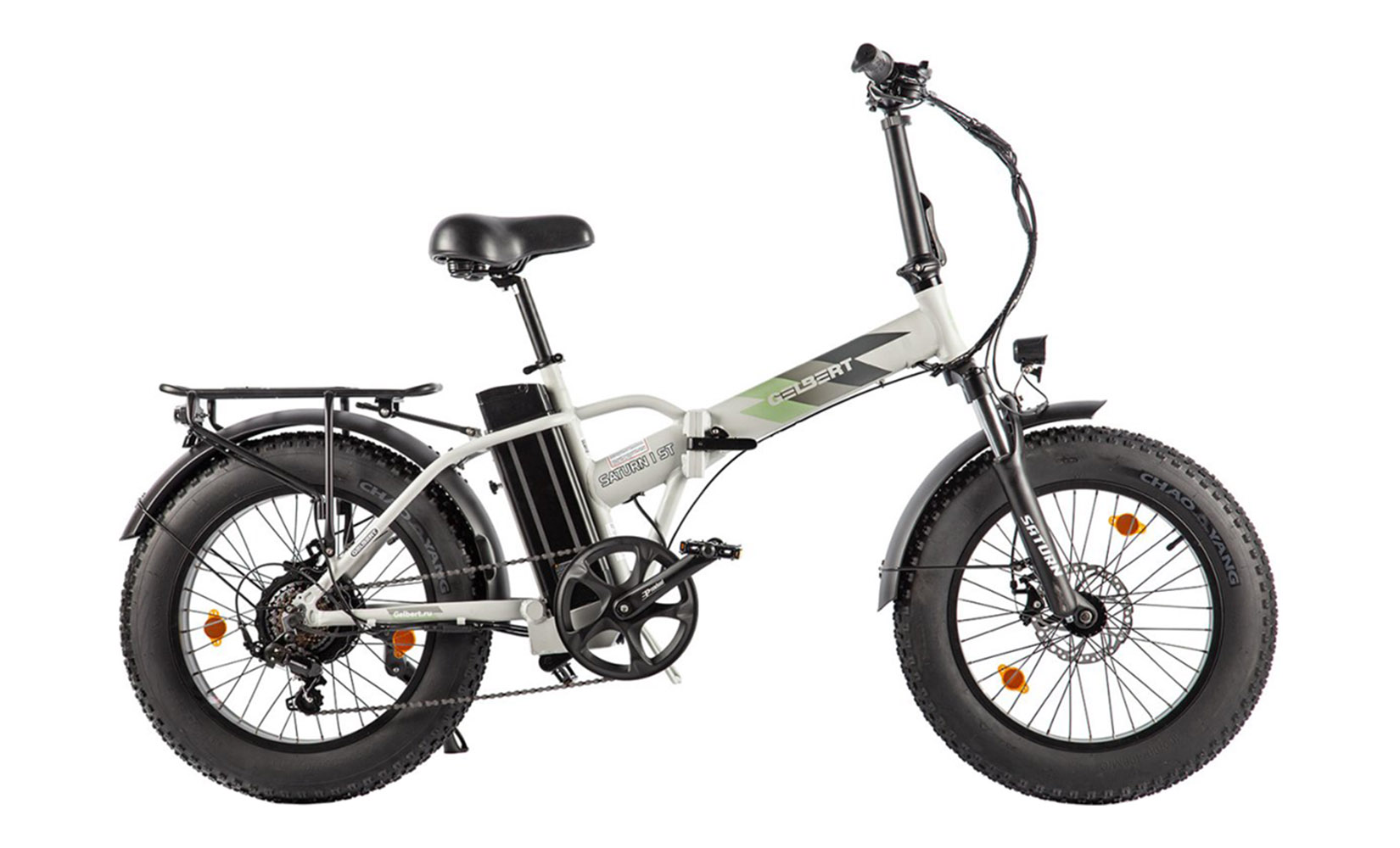Электровелосипед Gelbert Saturn 3 PRO MAX (Серый)