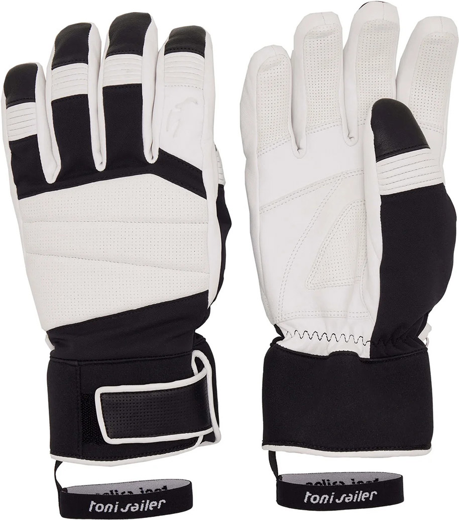 Горнолыжные брюки Toni Sailer Fred (Black-Bridht White)