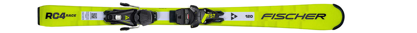 Горные лыжи с креплениями Fischer RC4 Race JR + FS 7 CA JRS 26/27