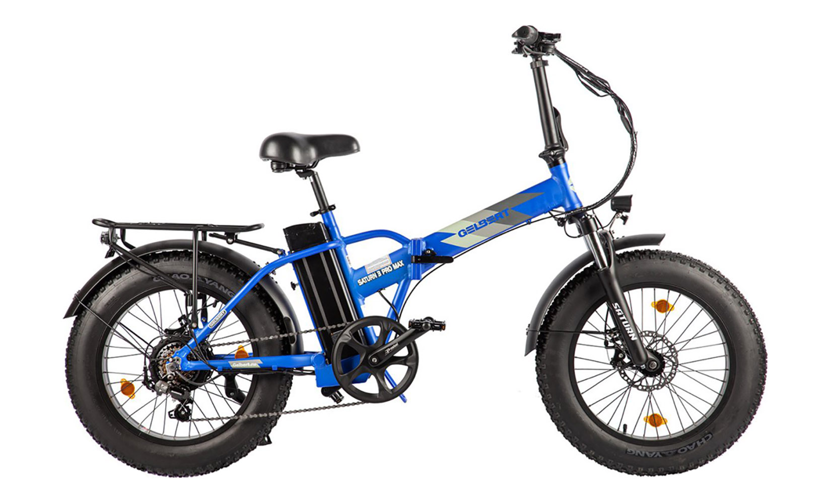 Электровелосипед Gelbert Saturn 3 PRO MAX (Синий)