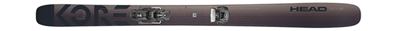 Горные лыжи с креплениями Head Kore 117 + Attack 14 GW 22/23