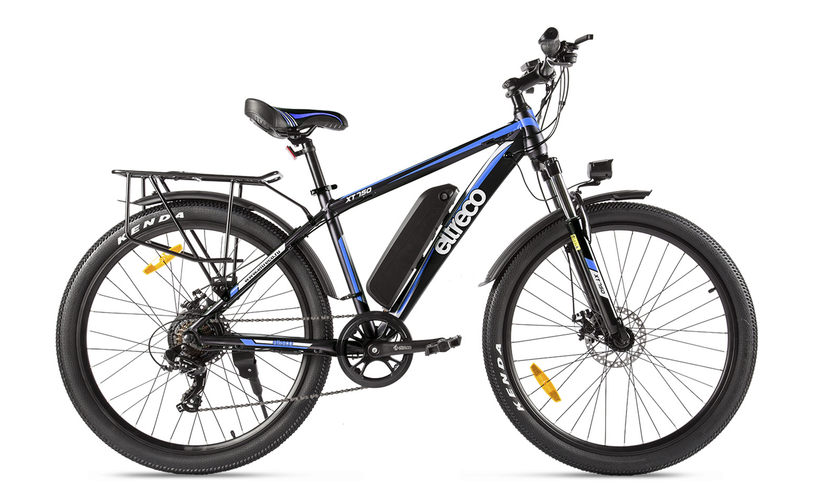 Электровелосипед Eltreco XT 750 (Черный)
