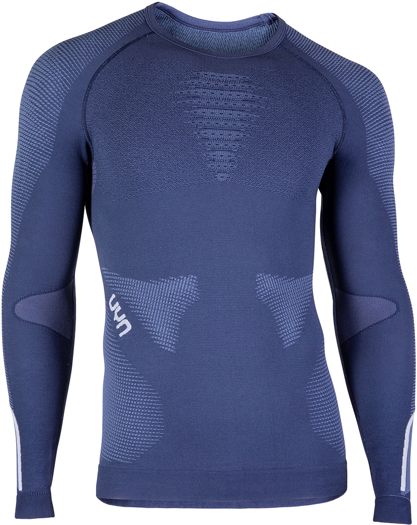 Горнолыжные брюки UYN Ambityon Man UW Shirt LG_SL (Deep Blue/Avio/White)