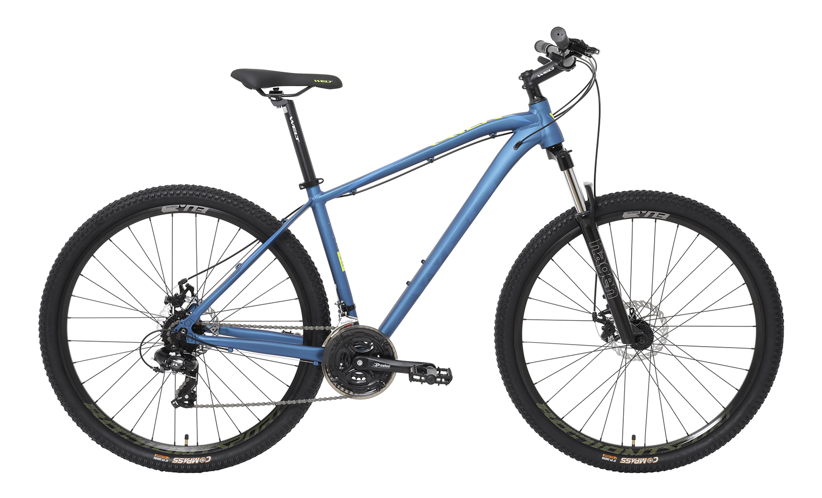 Велосипед Welt Raven 1.0 D 27 (Navy Blue)