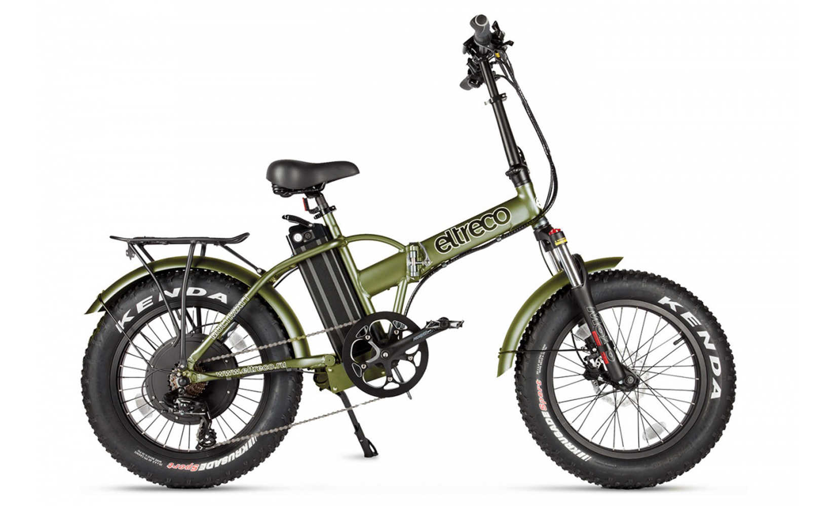Электровелосипед Eltreco Multiwatt new (Army Green)