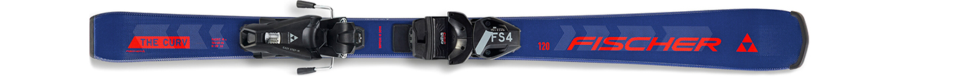 Горные лыжи с креплениями Fischer The Curv JR JRS + FS4 CA JRS 23/24