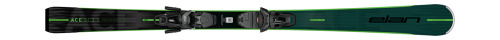 Горные лыжи с креплениями Elan Ace SC 3S Black/Green + EL 10.0 GW 26/27