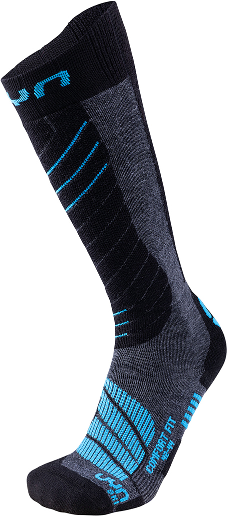 Горнолыжные куртки UYN Ski comfort fit man (Medium Grey Melange/Azure)