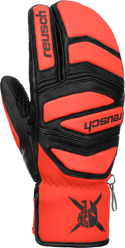 Шапки Reusch Worldcup Warrior Black/Fluo Red (Black/Fluo Red)