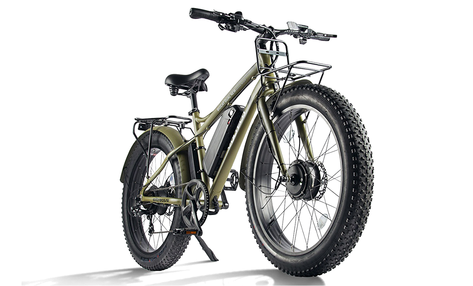 Электровелосипед Volteco Bigcat Dual new (Хаки)