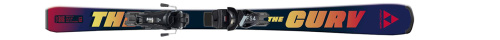Горные лыжи с креплениями Fischer The Curv JR + FS 4 CA JRS 25/26