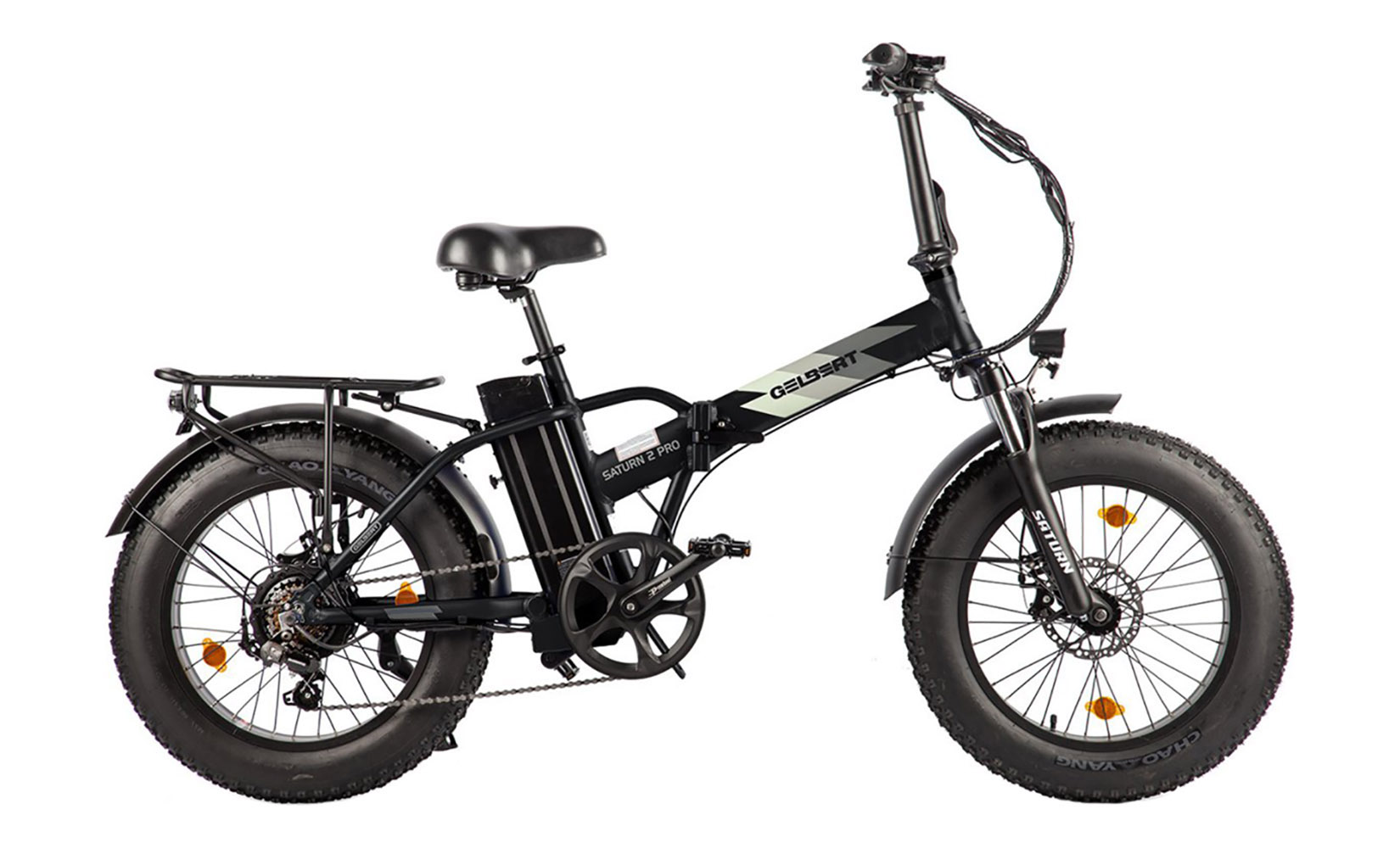 Электровелосипед Gelbert (Eltreco) Saturn 2 PRO (Черный)