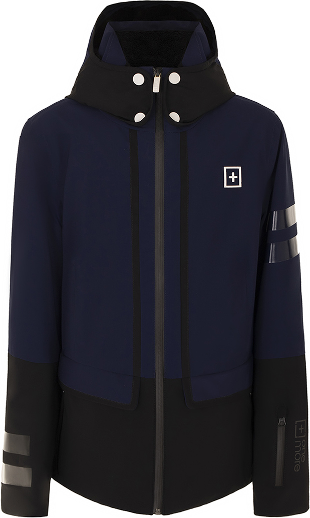 Горнолыжные куртки One More 131 - Light Insulated Ski Jacket (Navy/Black/Black)