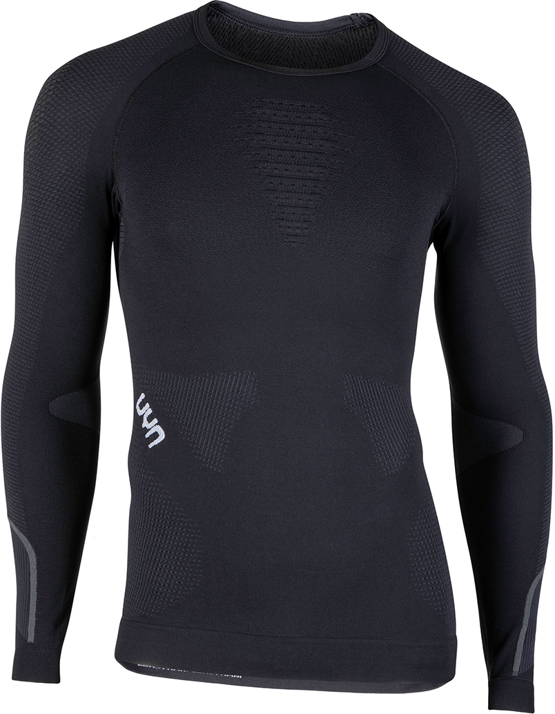 Горнолыжные брюки UYN Ambityon Man UW Shirt LG_SL (Blackboard/Black/White)