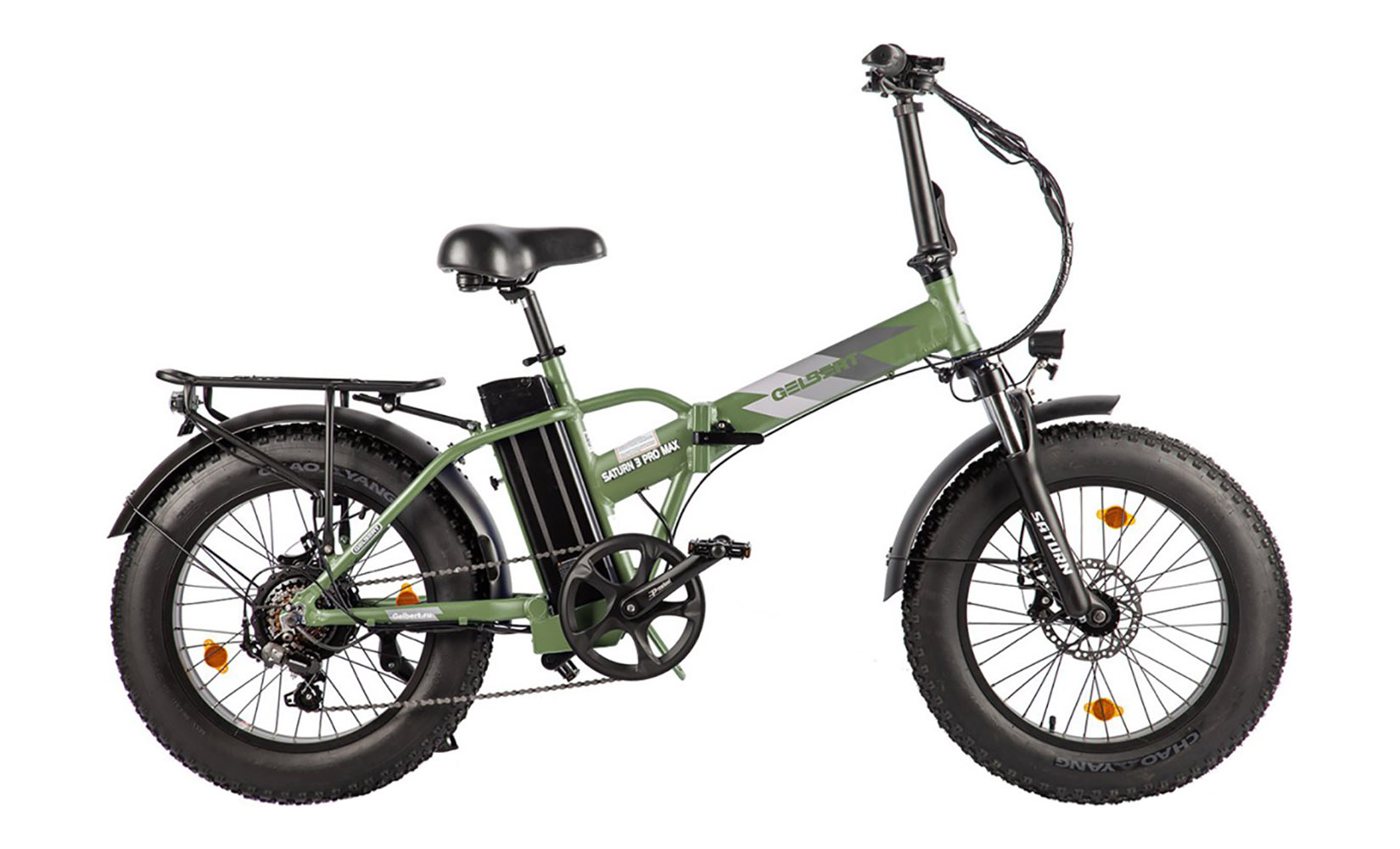 Электровелосипед Gelbert Saturn 3 PRO MAX (Хаки)