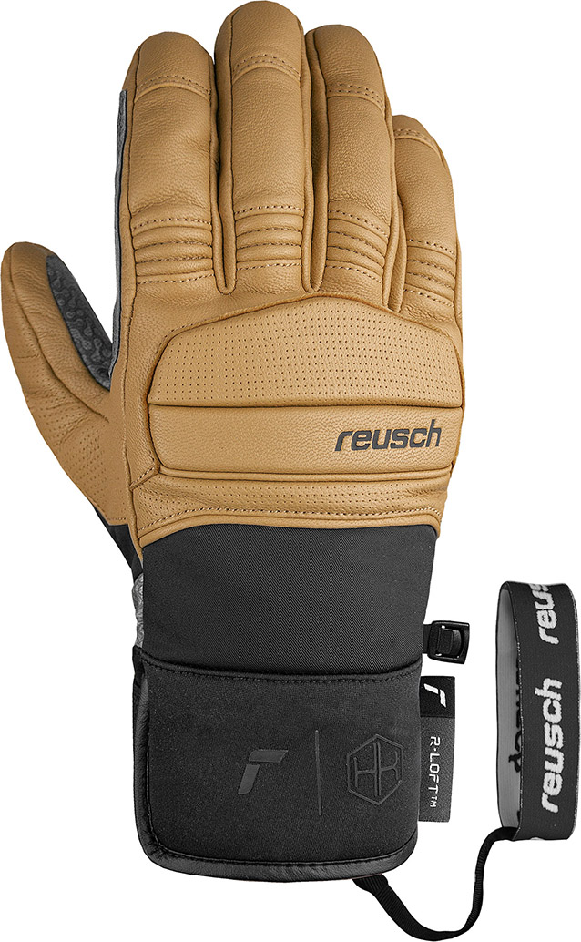 Кофты, свитера, толстовки Reusch Henrik Kristoffersen Camel/Black (Camel/Black)