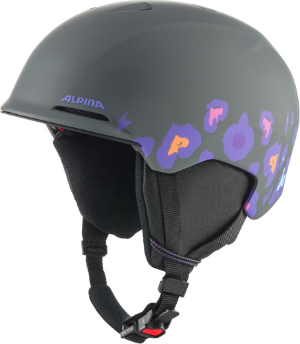 Горнолыжный шлем Alpina Brix Junior Midnight-Grey Leo Matt 25/26 (Midnight-Grey Leo Matt)