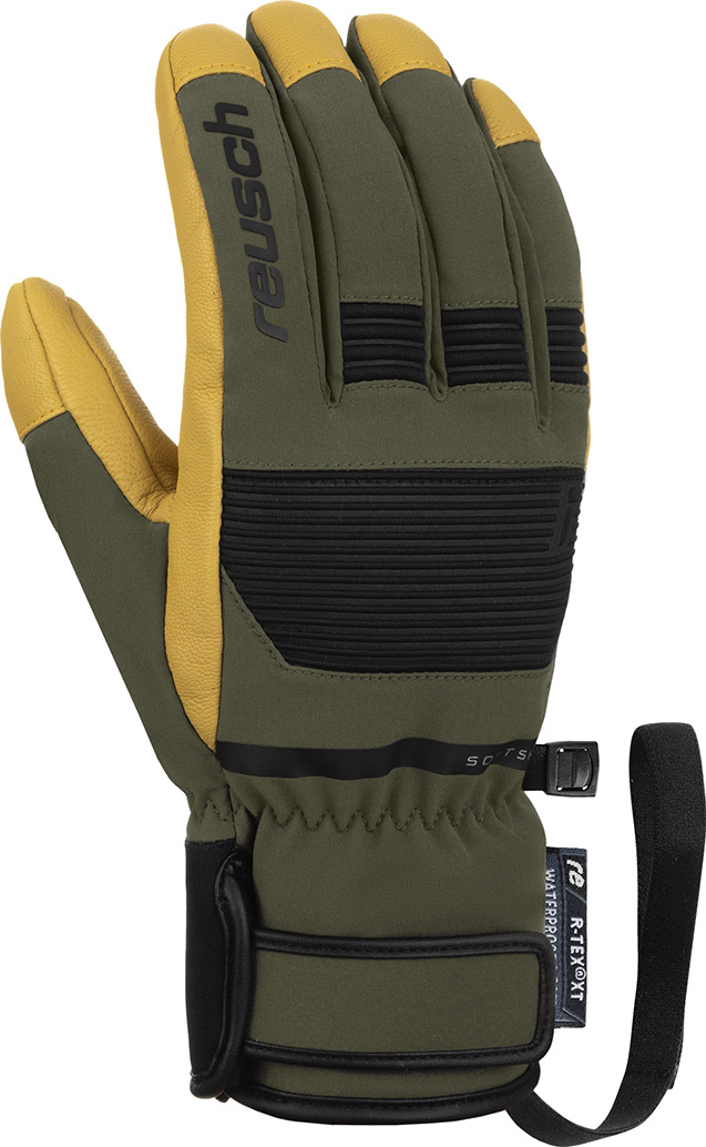 Перчатки Reusch Andy Burnt Olive/Camel (Burnt Olive/Camel)