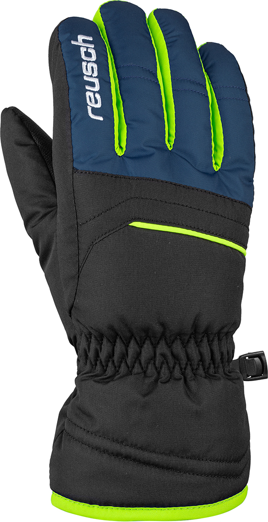 Шапки Reusch Alan Junior (Black/Dress Blue/Neon Green)