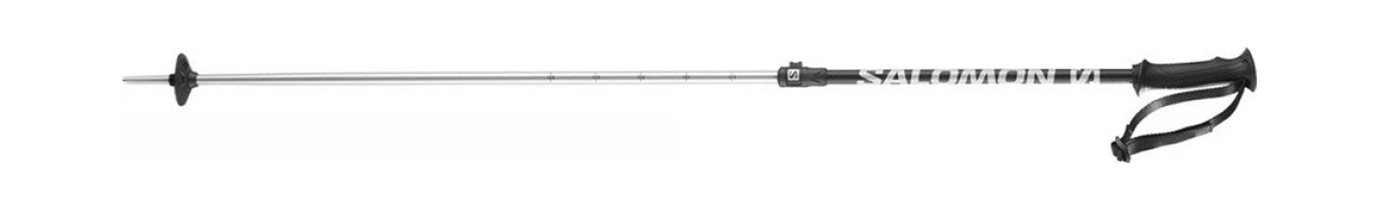 Горнолыжные палки Salomon Telescopic R Aluminium/Silver/Black 25/26