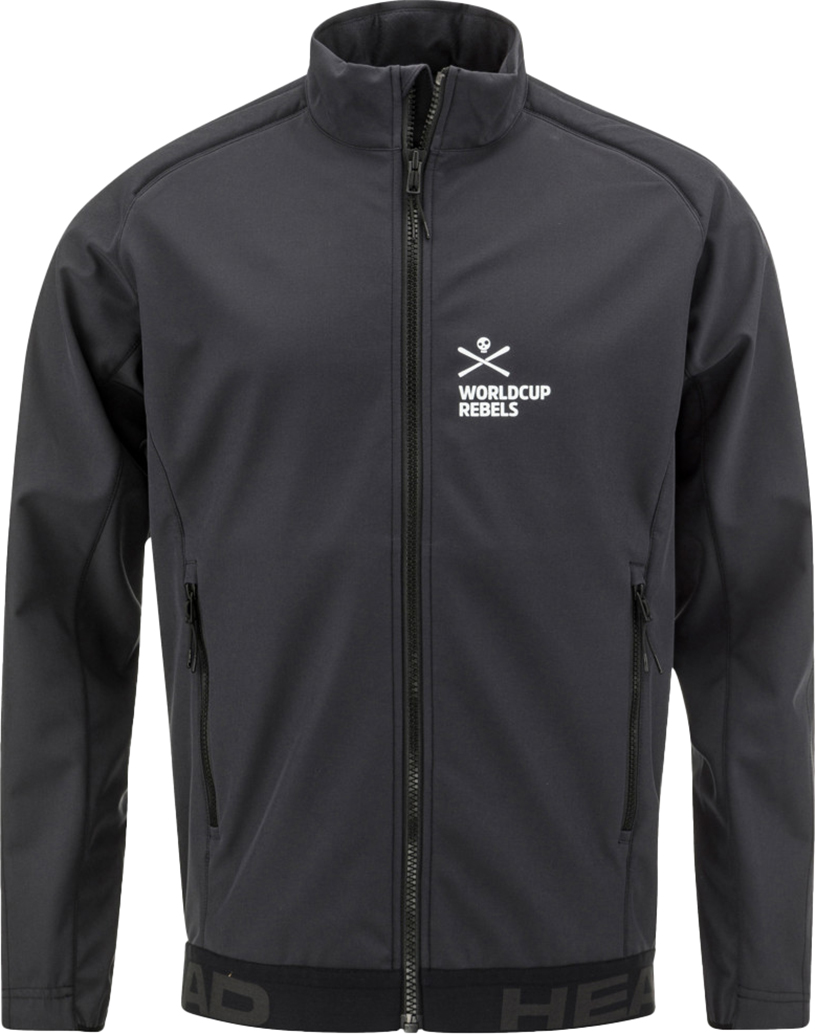 Горнолыжные куртки Head Race Softshell Jaсket (Black)