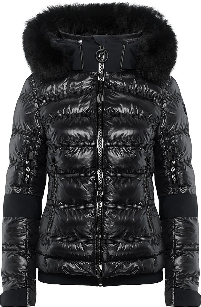 Горнолыжные куртки Toni Sailer Tami Fur (Black)