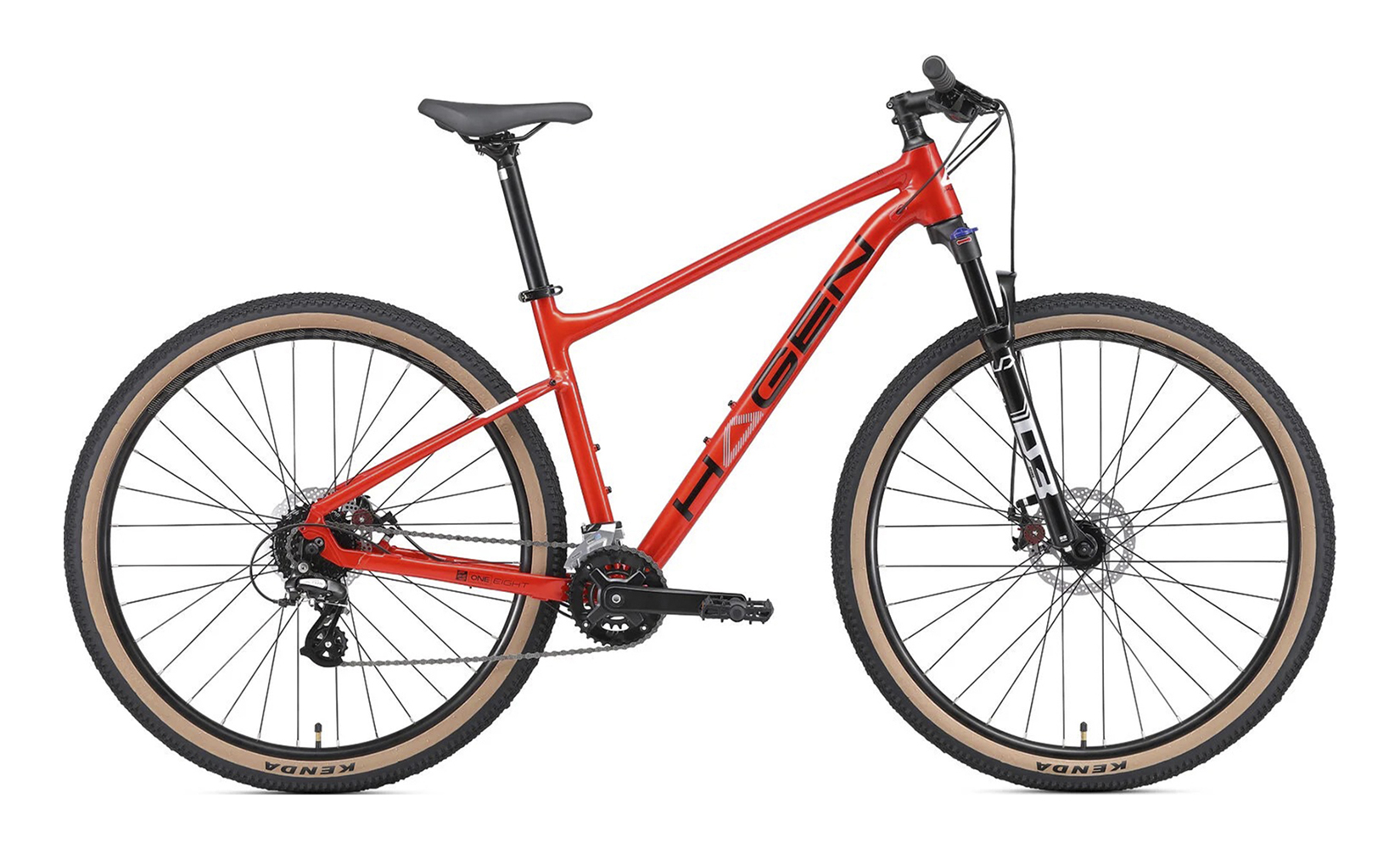 Велосипед Hagen One Eight MD (1.8 MD Tanwall) 29 (Красное пламя)