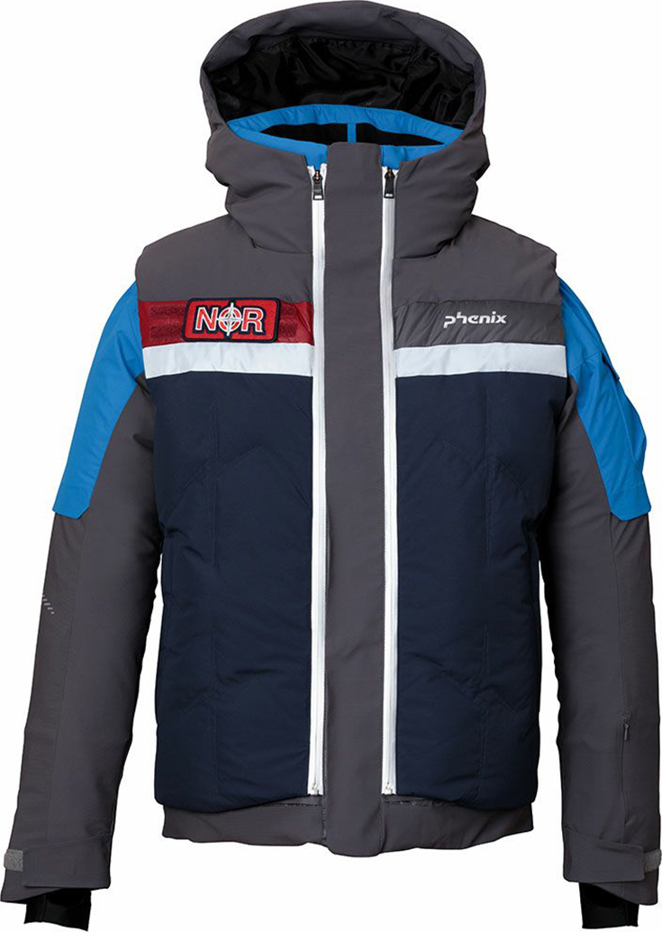Горнолыжные куртки Phenix De Lorean 3way Jacket (Blue)