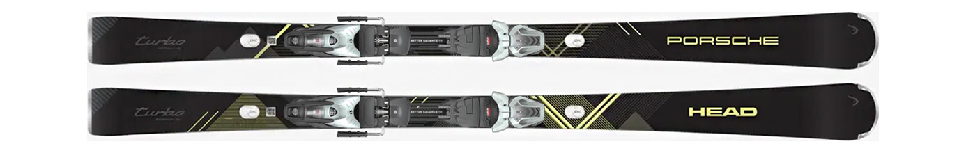 Горные лыжи с креплениями Head Porsche 7 series SW BB-PR + Protector PR 13 GW Gray 24/25