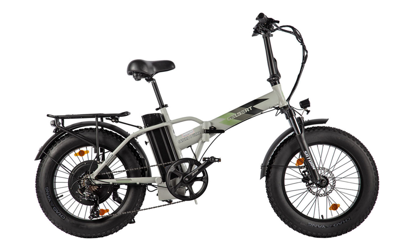 Электровелосипед Gelbert (Eltreco) Saturn 4 ULTRA (Серый)