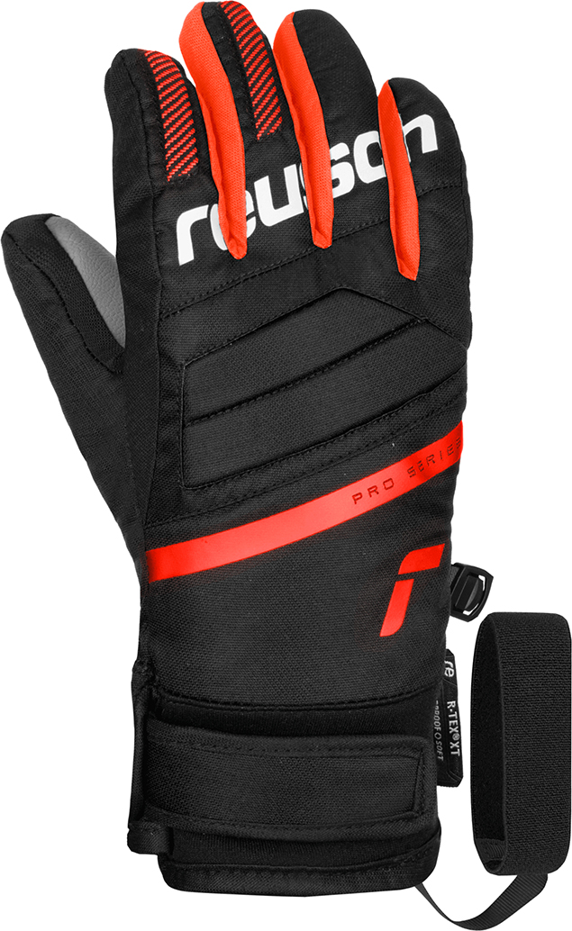 Перчатки Reusch Warrior R-TEX XT Junior (Black/White/Fluo Red)