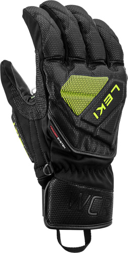 Перчатки Leki WCR C/Tech 3D Black/Ice Lemon 25/26
