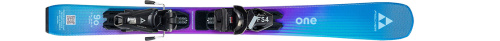 Горные лыжи с креплениями Fischer Fischer One + FS 4 JRS 26/27