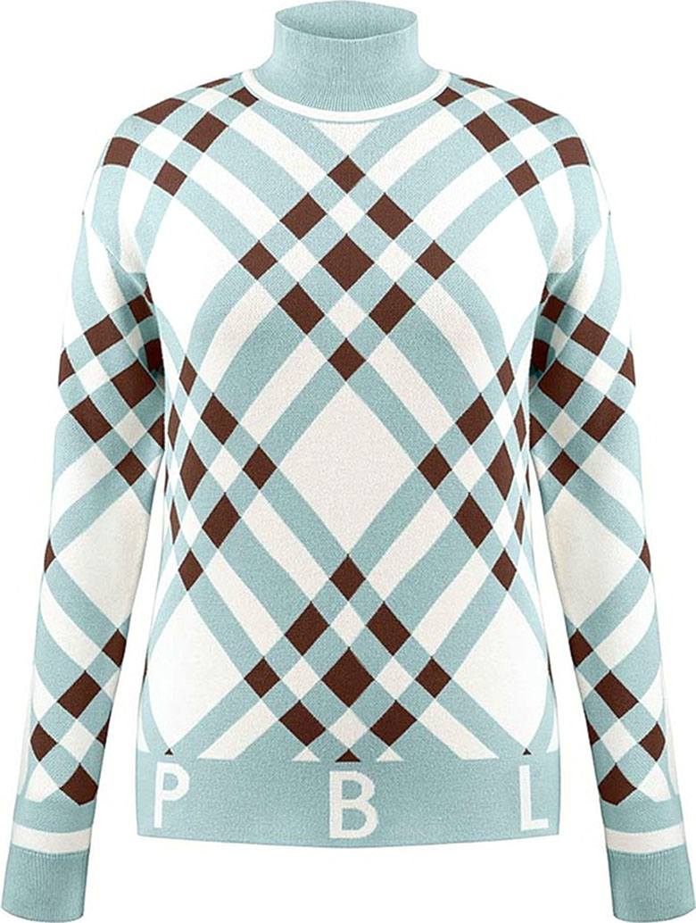 Кофты, свитера, толстовки Poivre Blanc W24-3553-WO (Cros Aloe Blue)