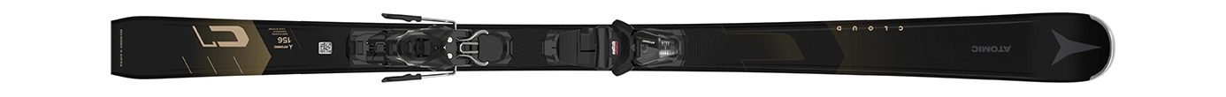 Горные лыжи с креплениями Atomic Cloud C7 LT + M 10 GW 24/25
